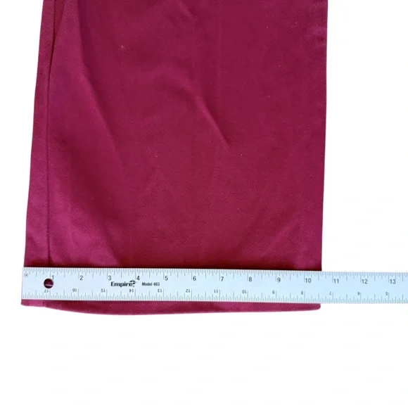 RSQ Women'sSize 26 Low Rise Wide Leg Cargo Jeans Garnet Baggy Y2K - Picture 12 of 12